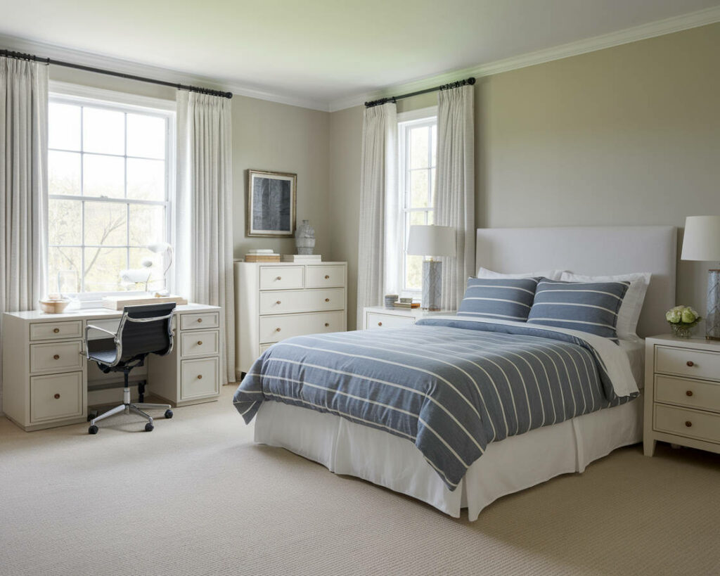 16. Neutral Zen Bedroom