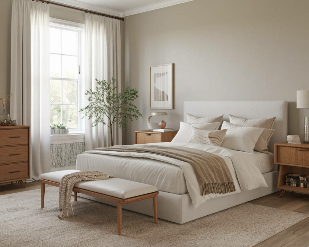 Natural Light Retreat Bedroom