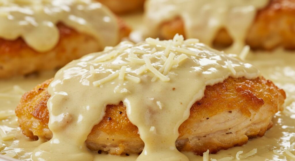 Baked Chicken With Alfredo Sauce Recipe