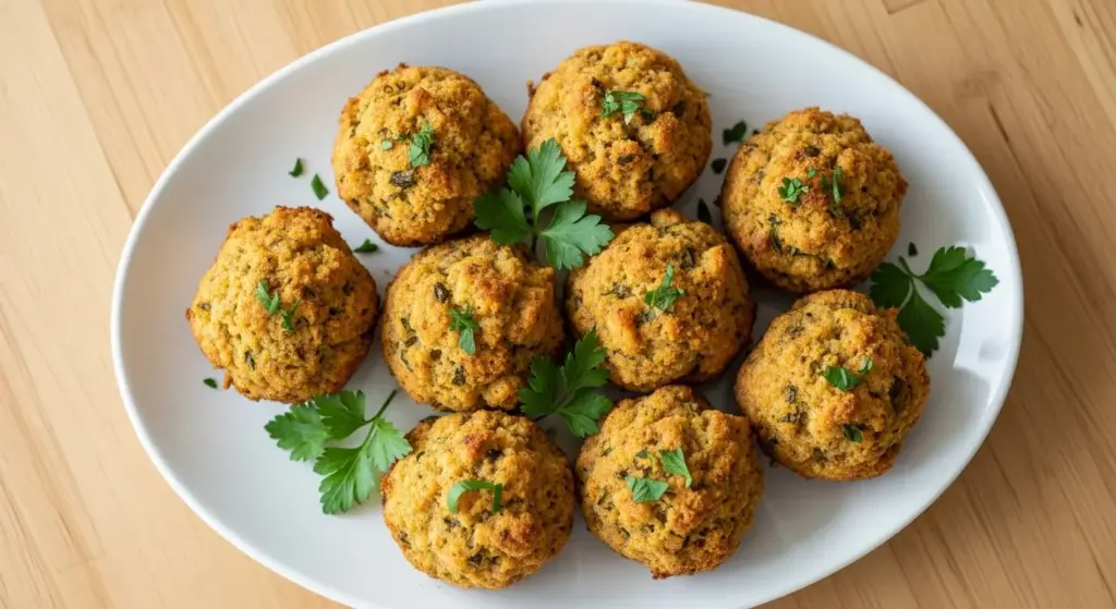 1940s Bread Stuffing Balls Recipe