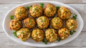 1940s Bread Stuffing Balls Recipe