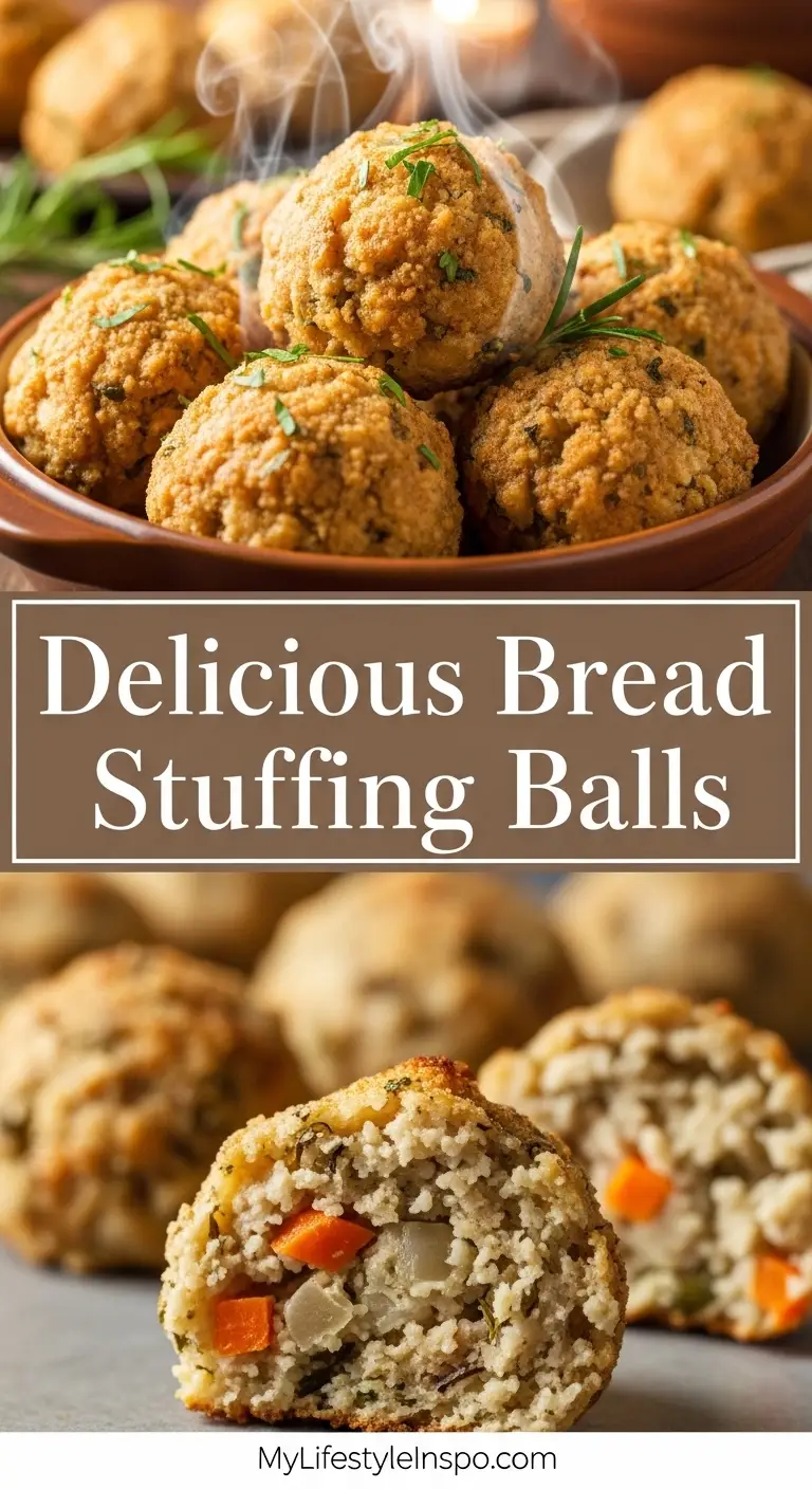 1940s Bread Stuffing Balls Recipe
