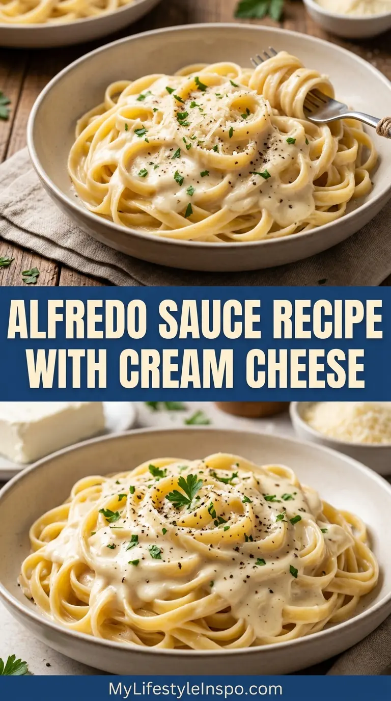 Alfredo Sauce Recipe with Cream Cheese