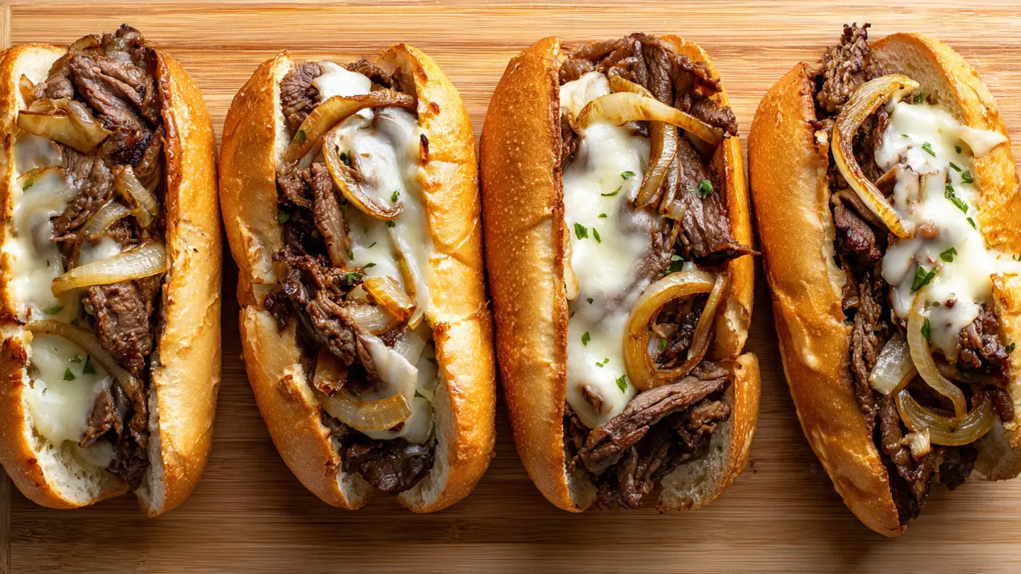 Authentic Philly Cheese Steak Recipe