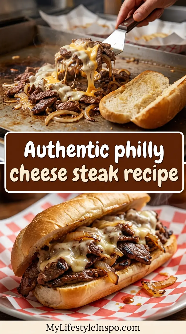 Authentic Philly Cheese Steak Recipe