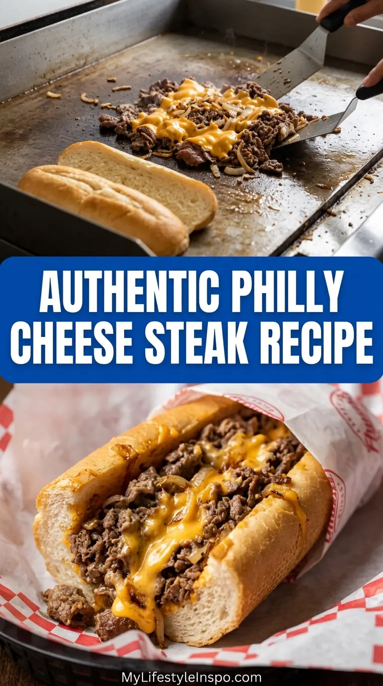 Authentic Philly Cheese Steak Recipe