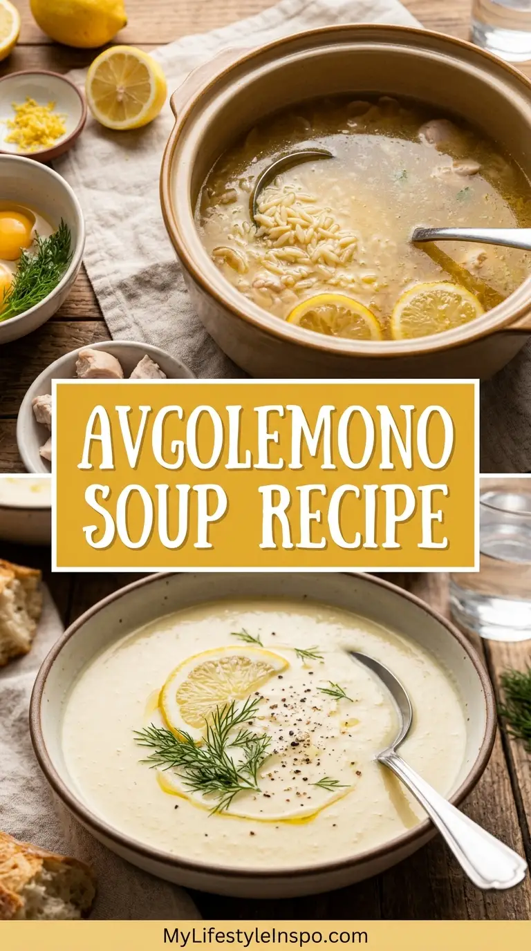 Avgolemono Soup Recipe