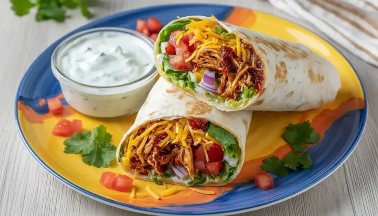 BBQ Chicken Wrap Recipe