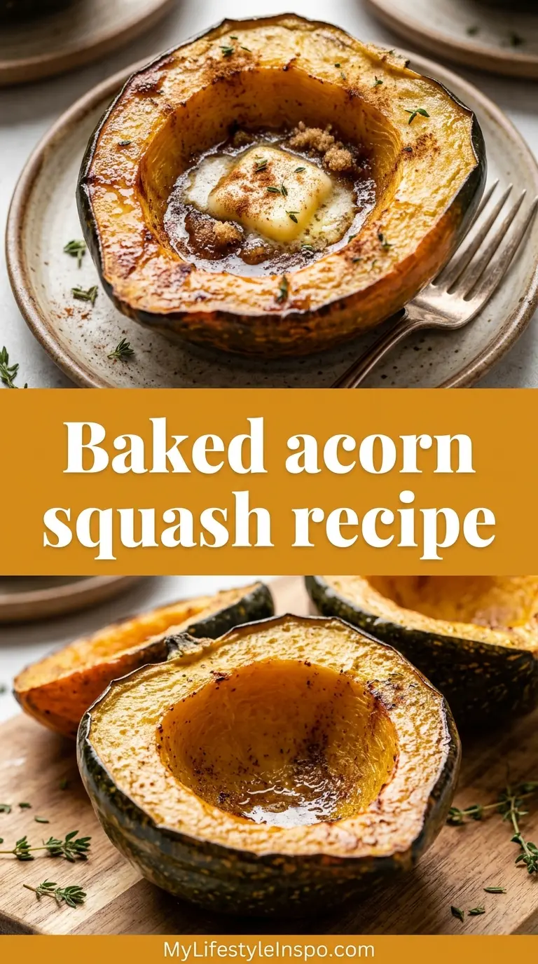 Baked Acorn Squash Recipe