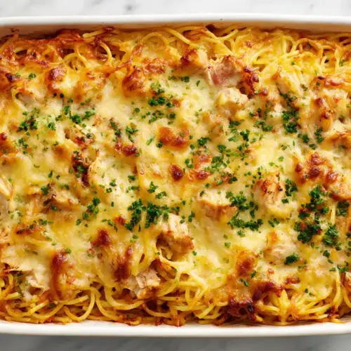 Baked Chicken Spaghetti Recipe