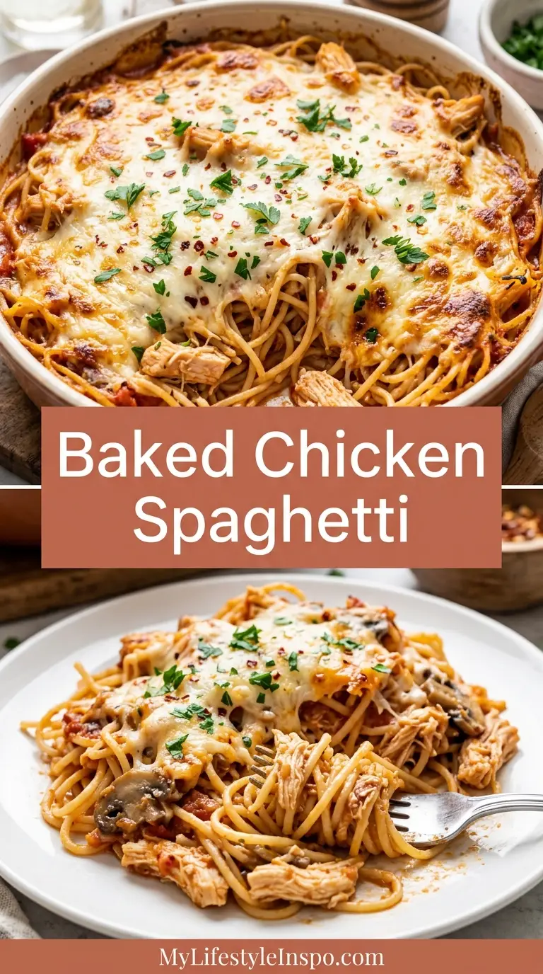 Baked Chicken Spaghetti Recipe