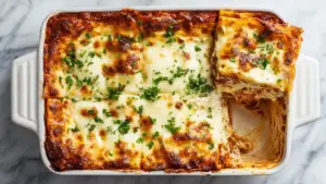 Baked Spaghetti Recipe with Ricotta Cheese