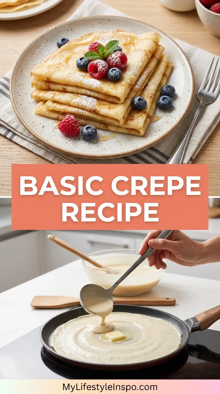 Basic Crepe Recipe