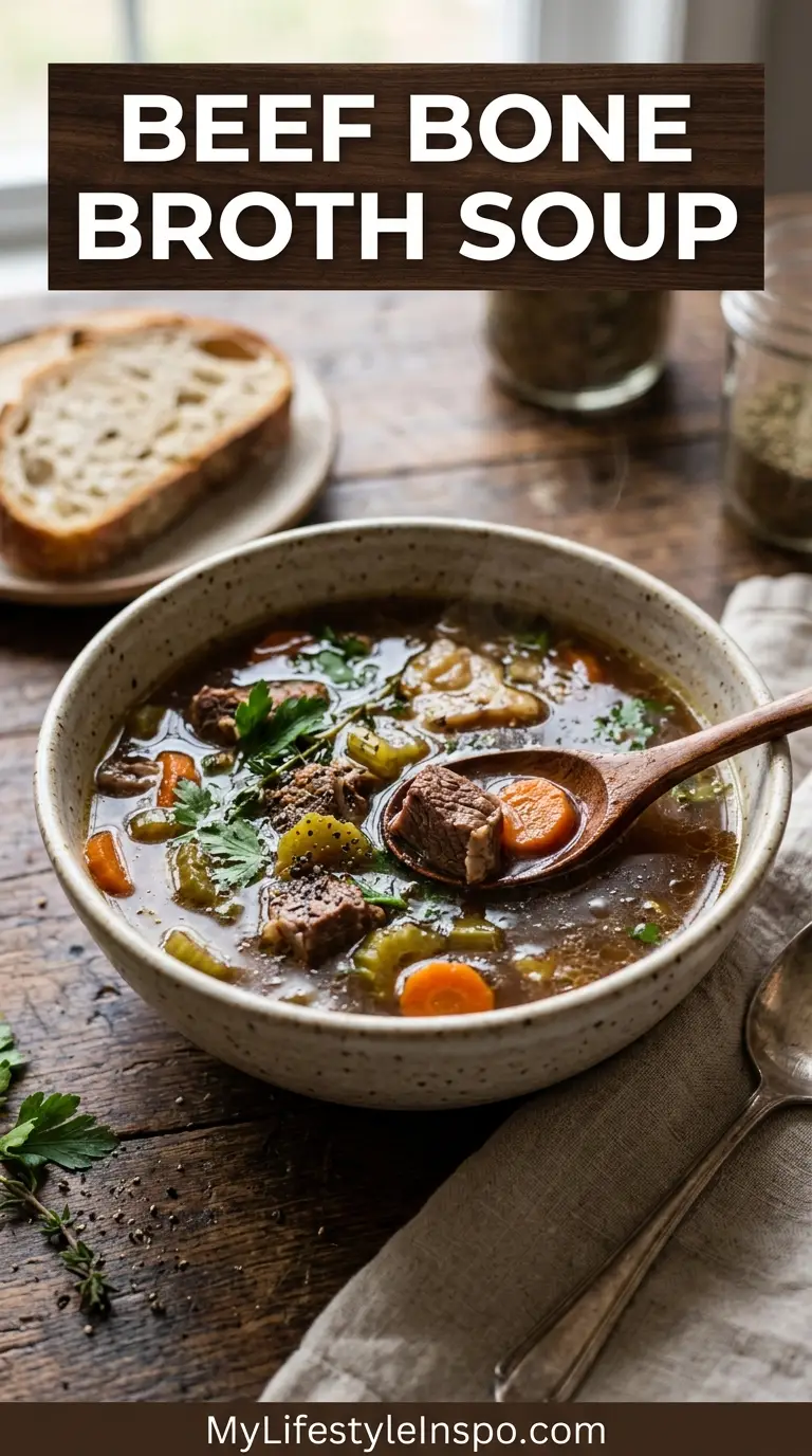 Beef Bone Broth Soup Recipe