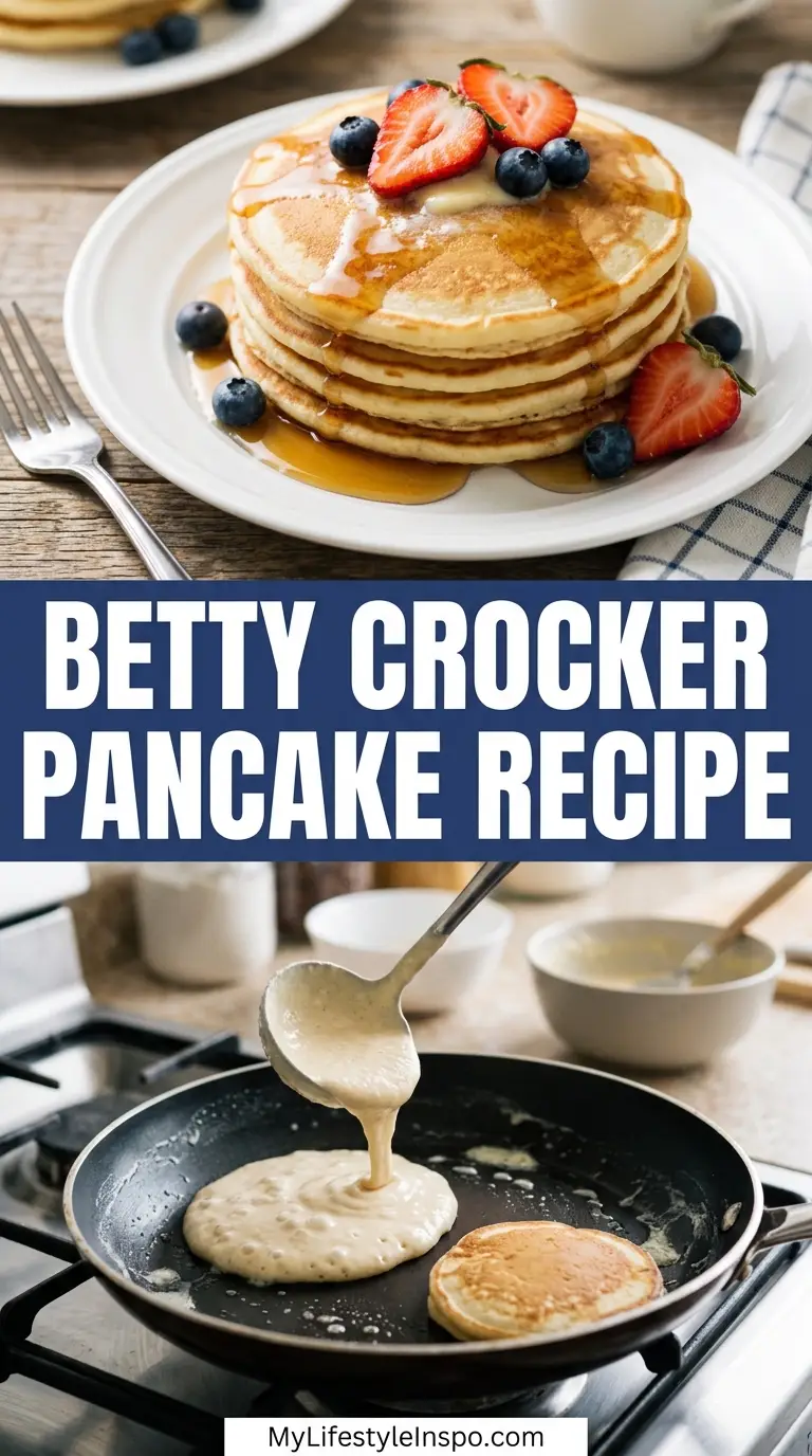 Betty Crocker Pancake Recipe
