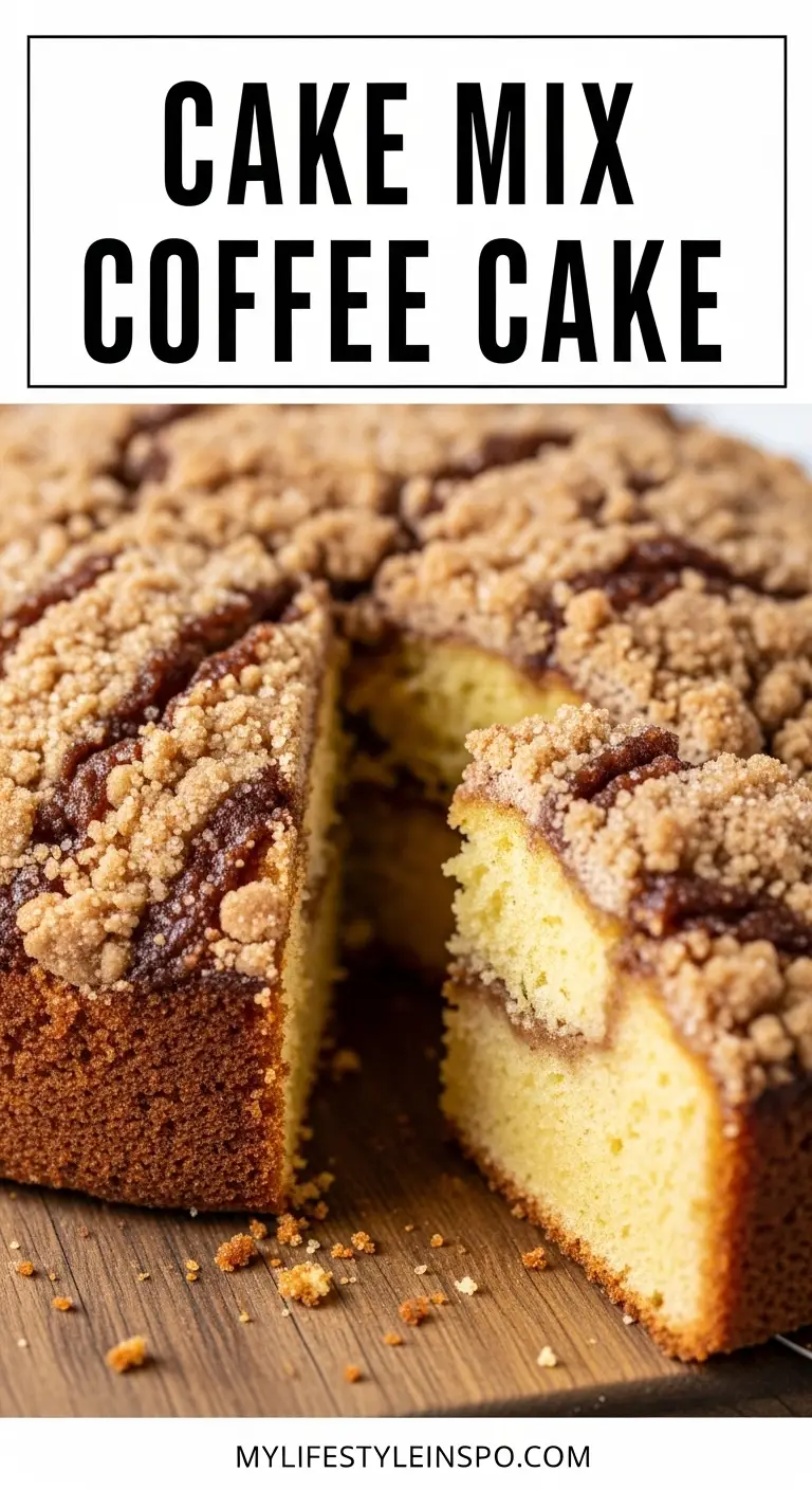 Coffee Cake Recipe Using Cake Mix