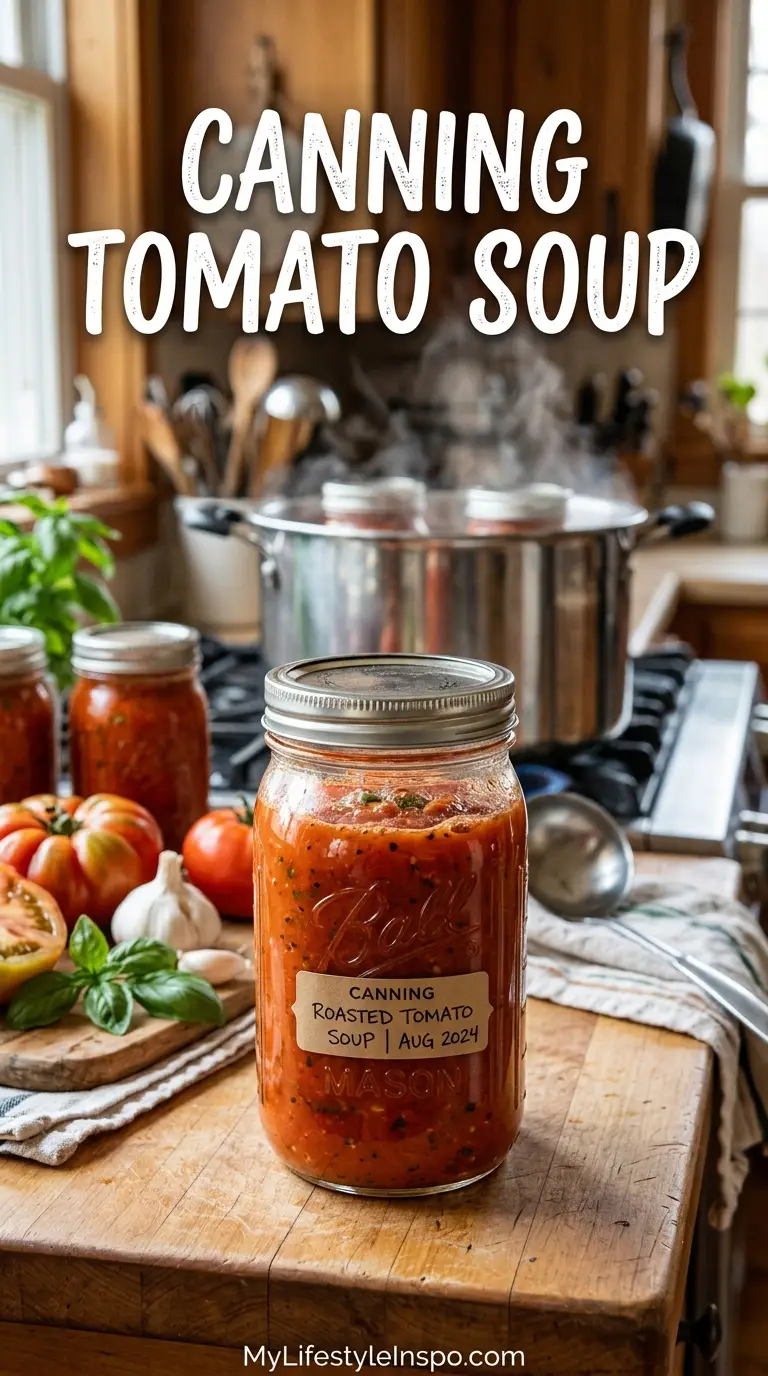 Canning Tomato Soup Recipe