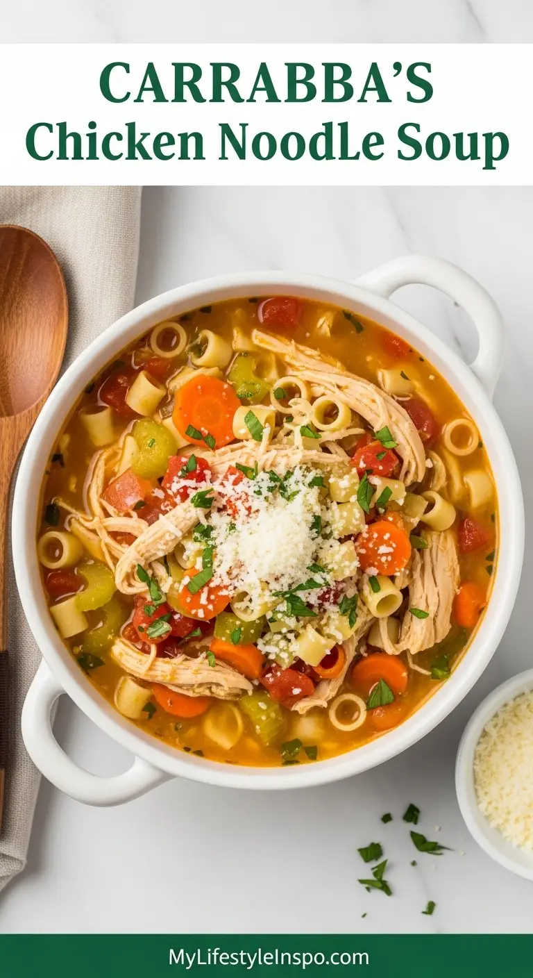 Carrabba's Chicken Noodle Soup Recipe