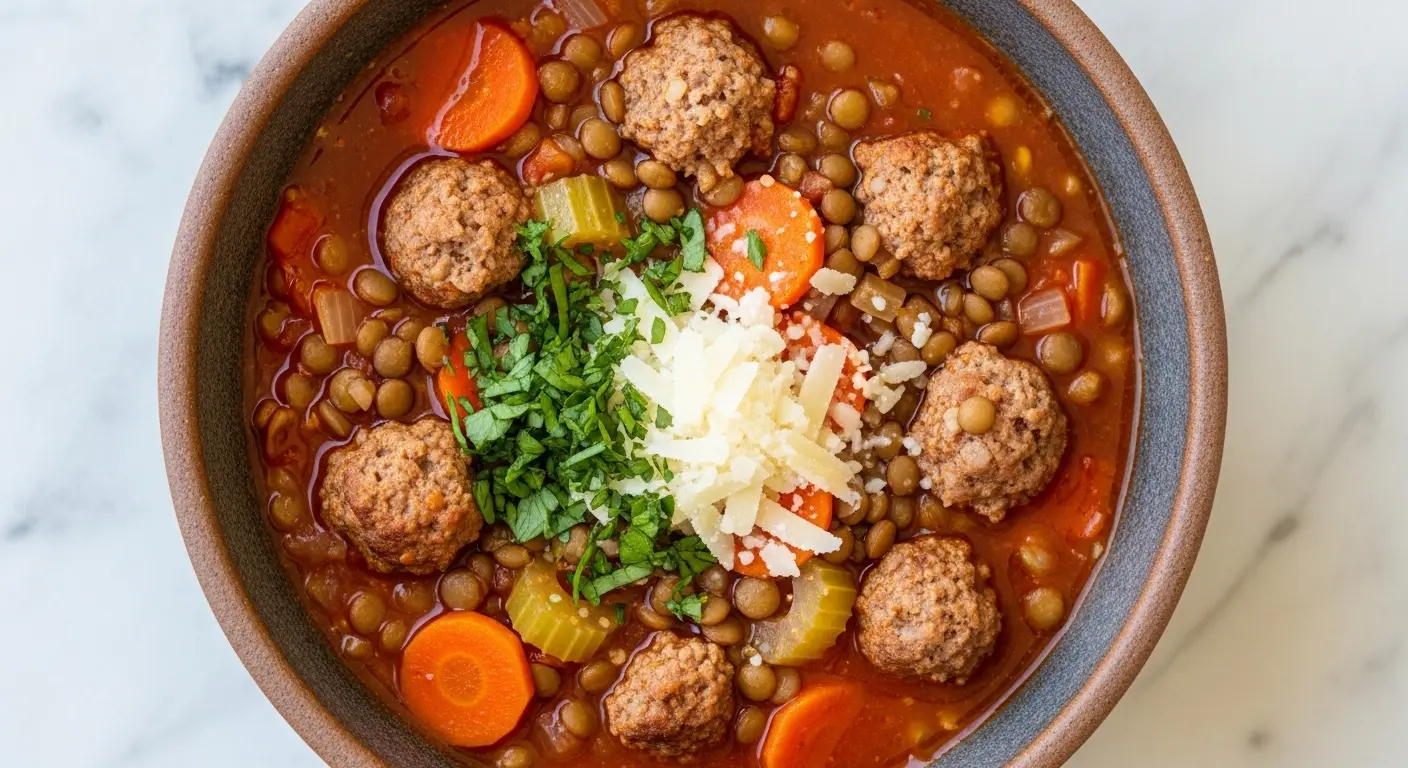 Carrabba's Sausage and Lentil Soup Recipe