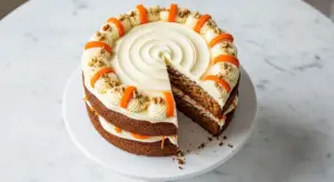 Carrot Cake with Cream Cheese Frosting Recipe