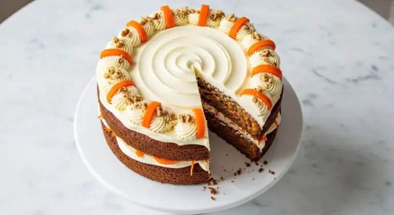 Carrot Cake with Cream Cheese Frosting Recipe