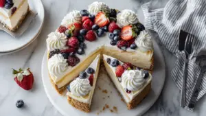 Cheesecake Ice Cream Cake Recipe