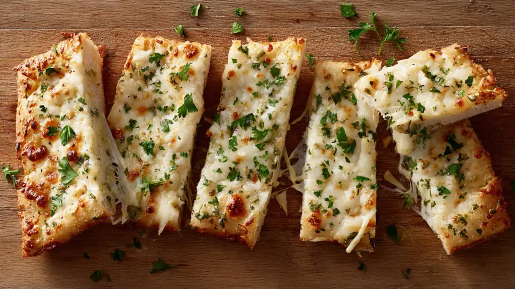Cheesy Garlic Bread Recipe