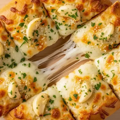 Cheesy Garlic Bread Recipe