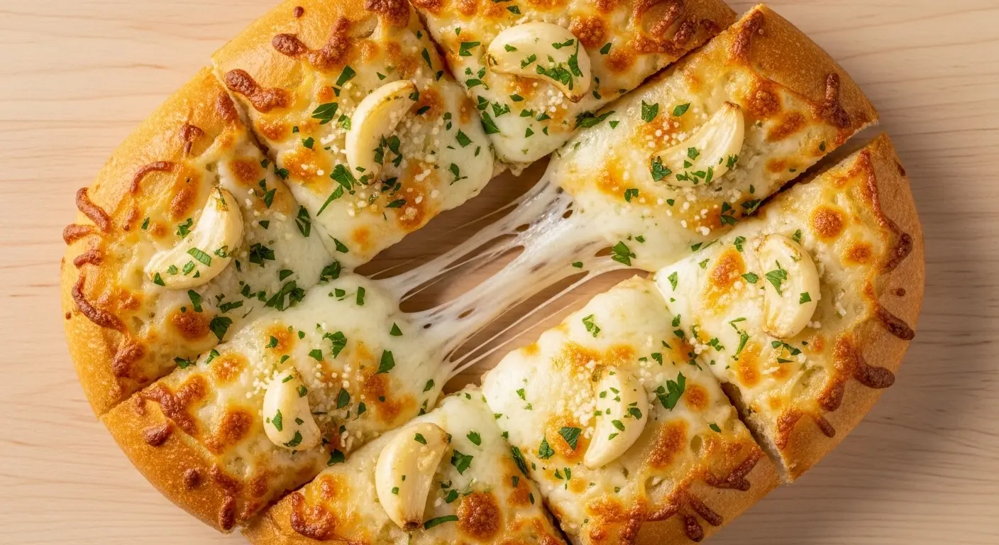 Cheesy Garlic Bread Recipe
