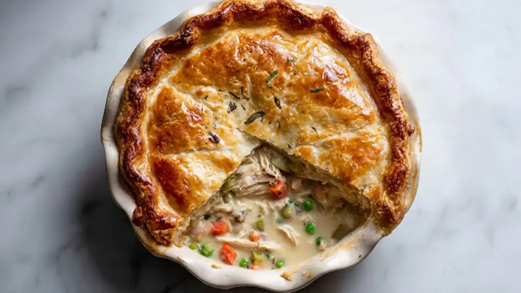 Chicken Pot Pie Recipe with Cream of Chicken Soup