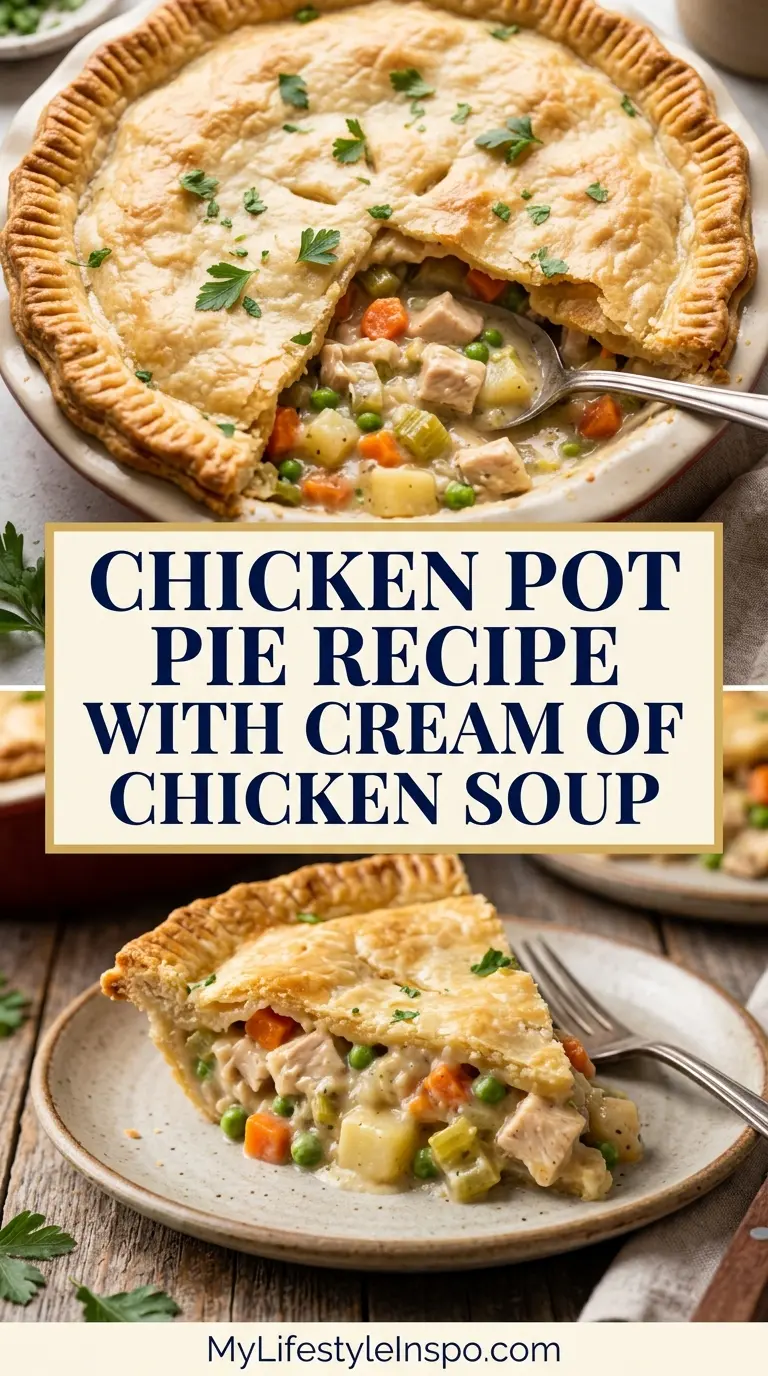 Chicken Pot Pie Recipe with Cream of Chicken Soup