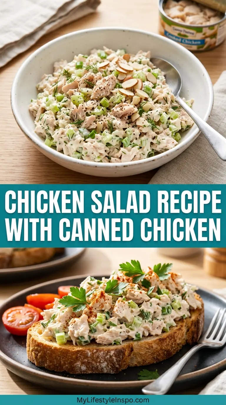 Chicken Salad Recipe with Canned Chicken