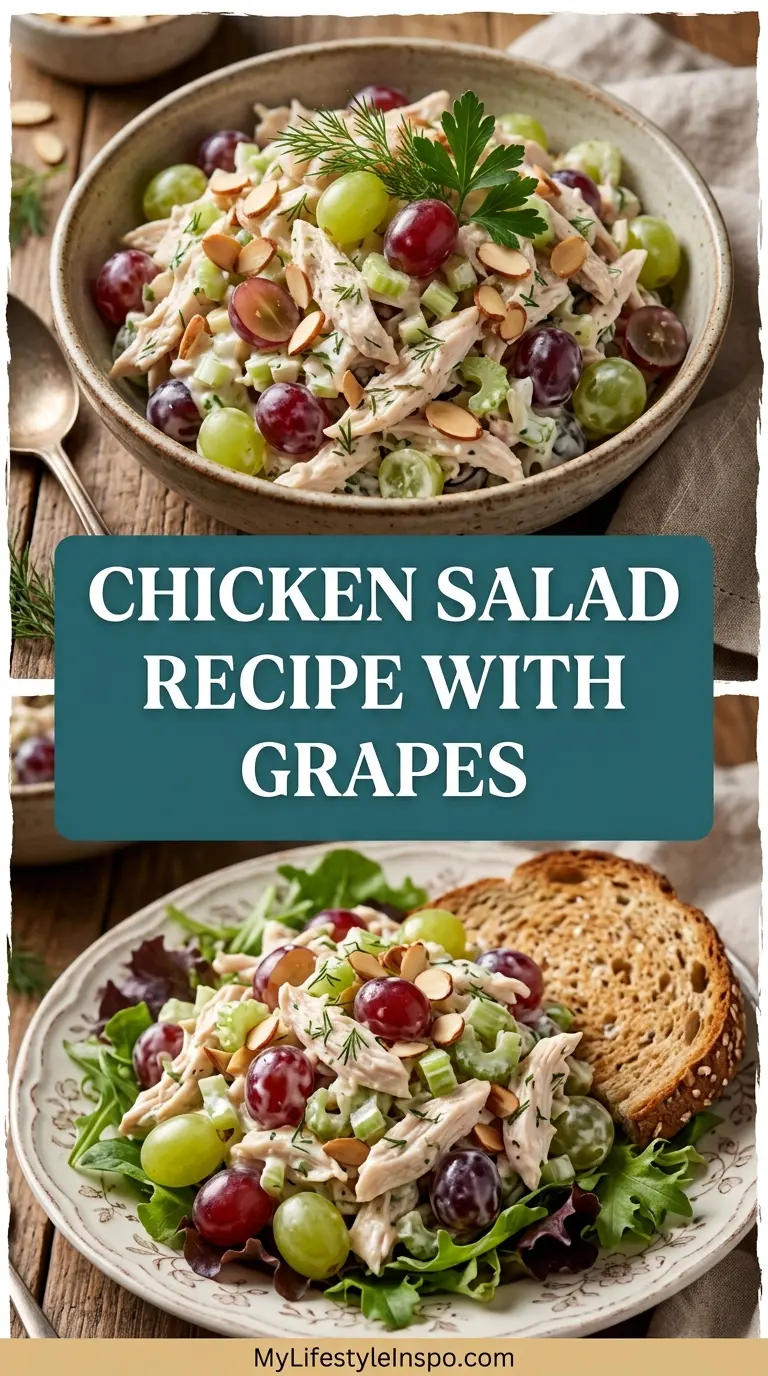 Chicken Salad Recipe with Grapes