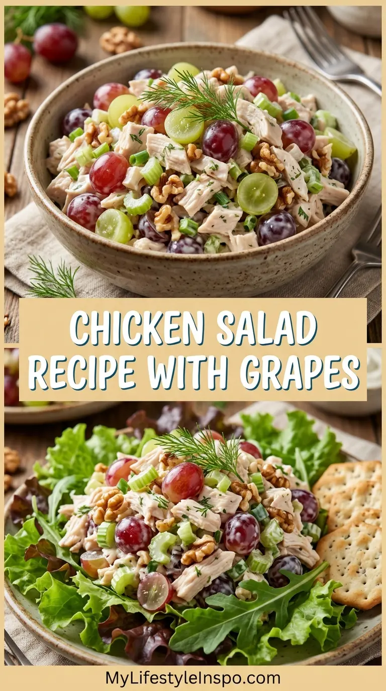 Chicken Salad Recipe with Grapes