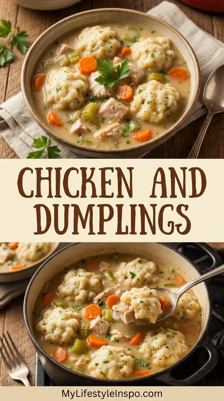 Chicken and Dumplings Recipe
