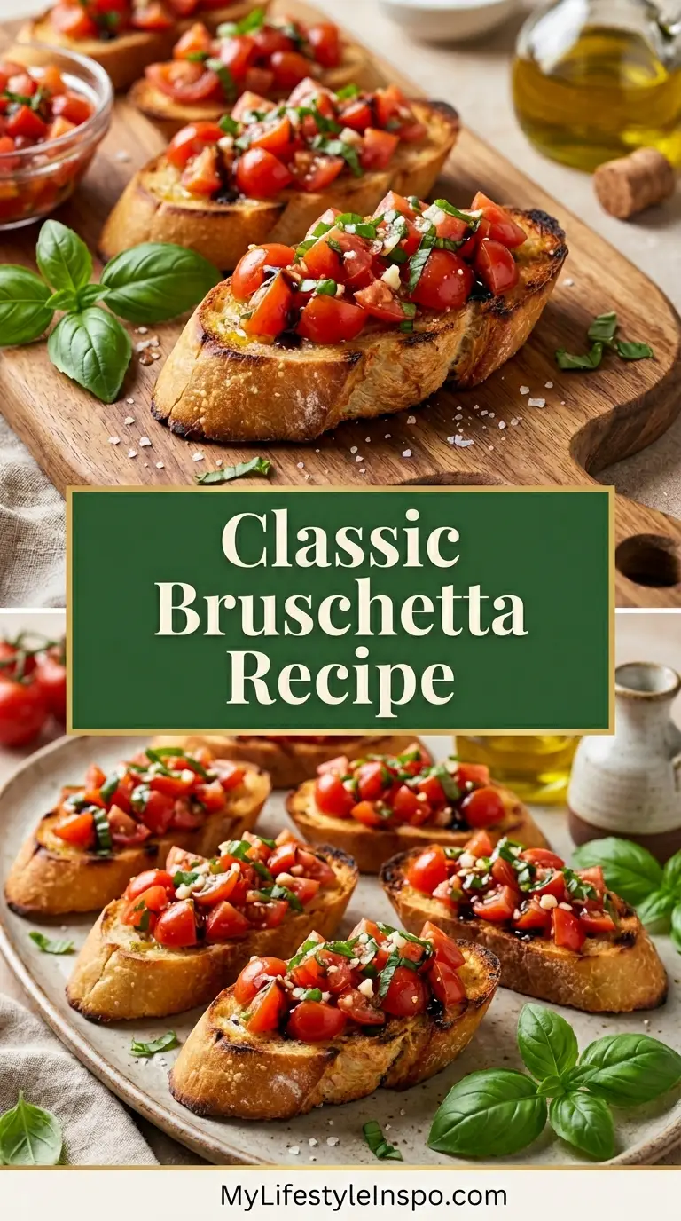Classic Bruschetta Recipe