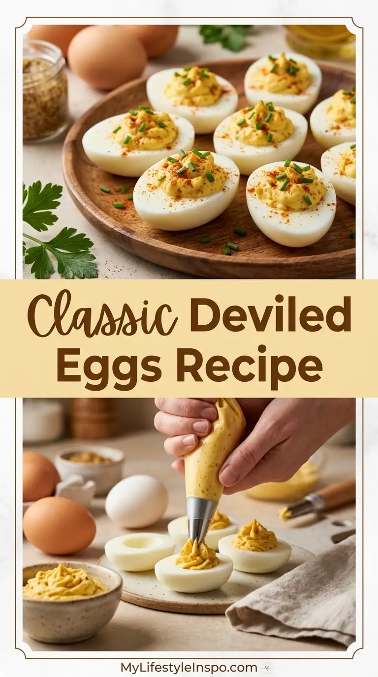 Classic Deviled Eggs Recipe