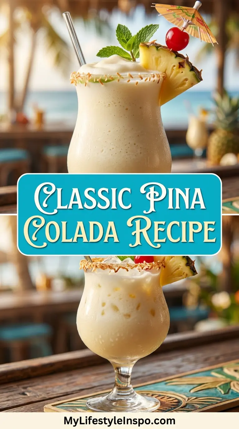Classic Pina Colada Recipe