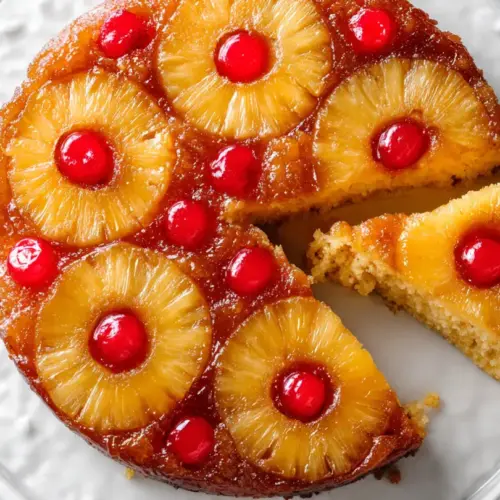 Classic Pineapple Upside Down Cake Recipe