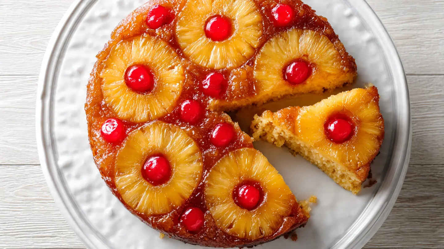 Classic Pineapple Upside Down Cake Recipe