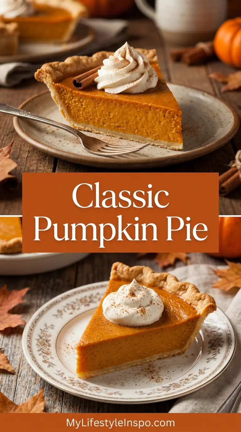 Classic Pumpkin Pie Recipe