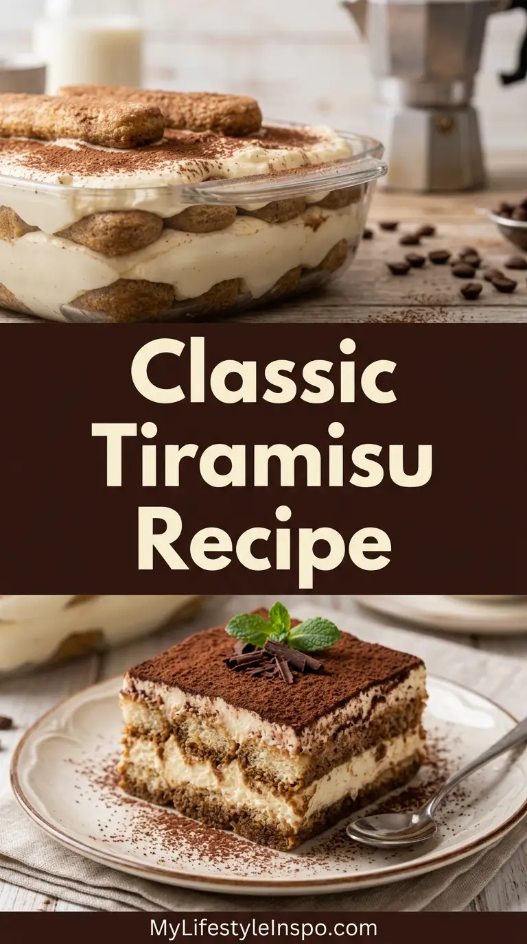 Classic Tiramisu Recipe