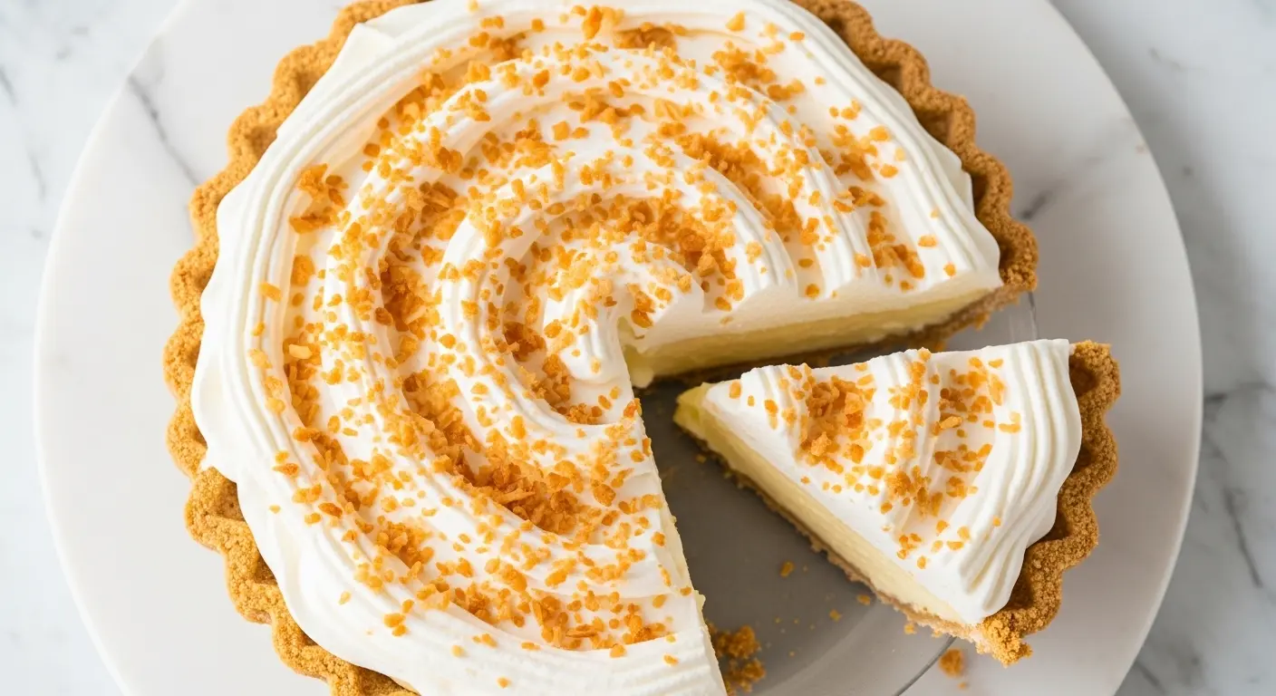 Coconut Pie Recipe with Cream of Coconut