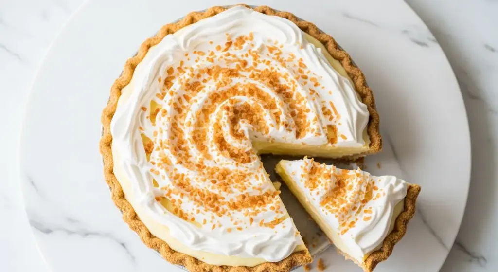 Coconut Pie Recipe with Cream of Coconut