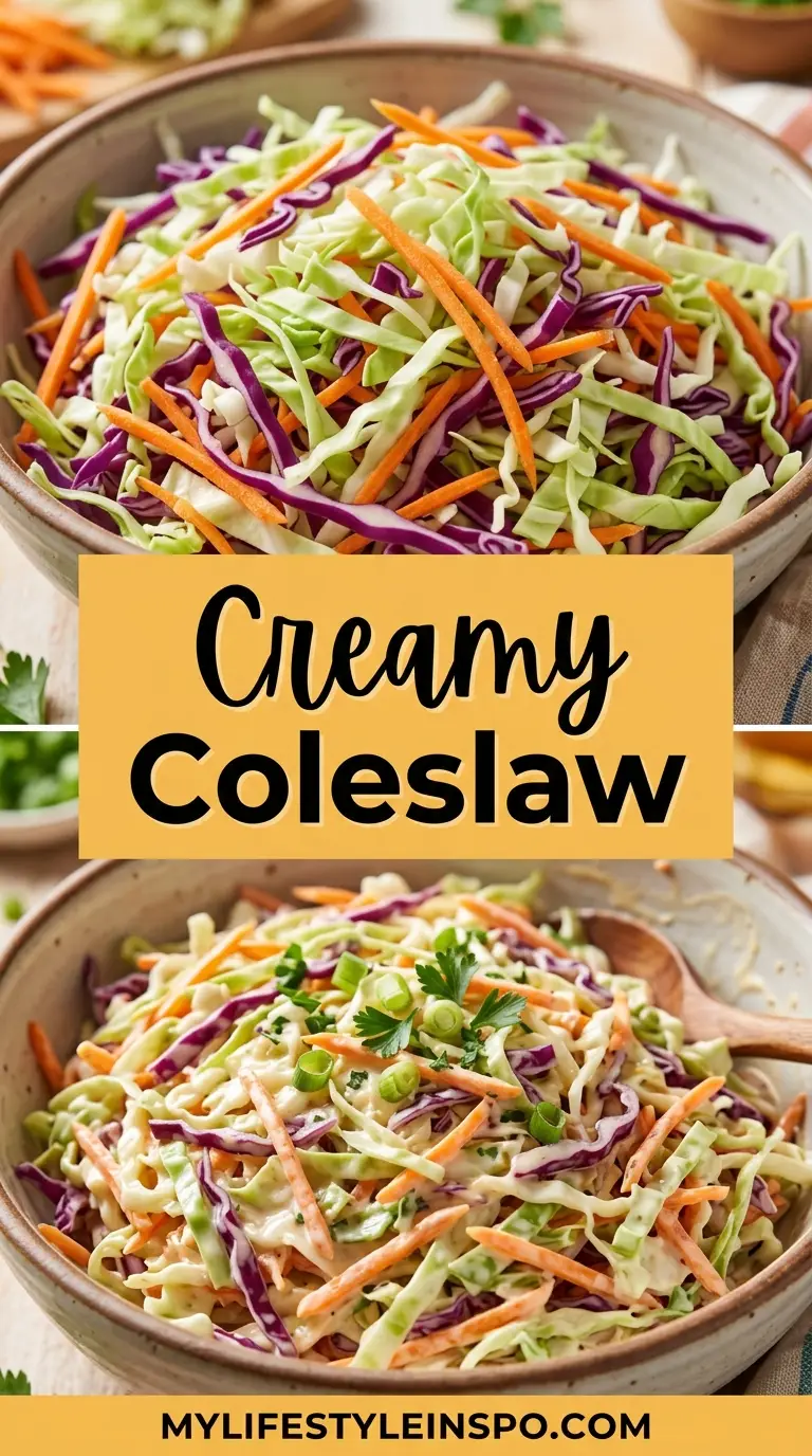 Creamy Coleslaw Recipe