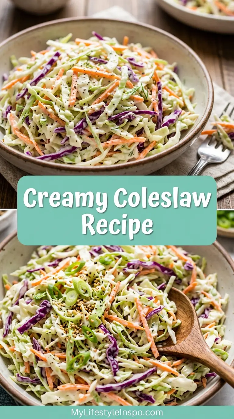 Creamy Coleslaw Recipe