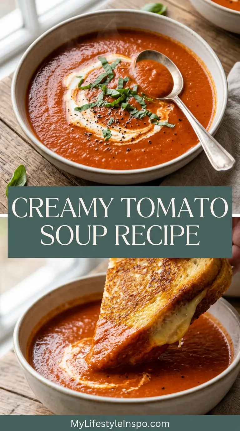 Creamy Tomato Soup Recipe