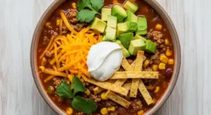 Crockpot Taco Soup Recipe