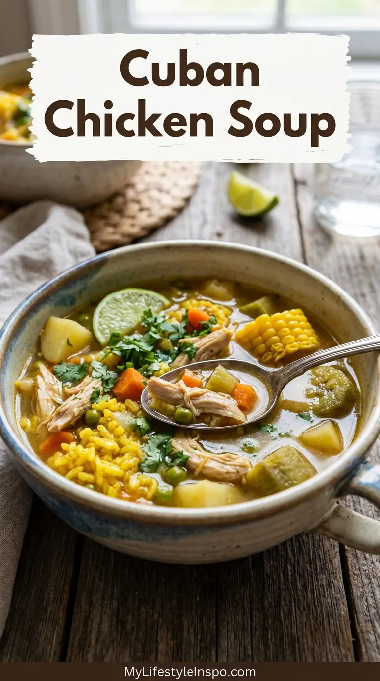 Cuban Chicken Soup Recipe