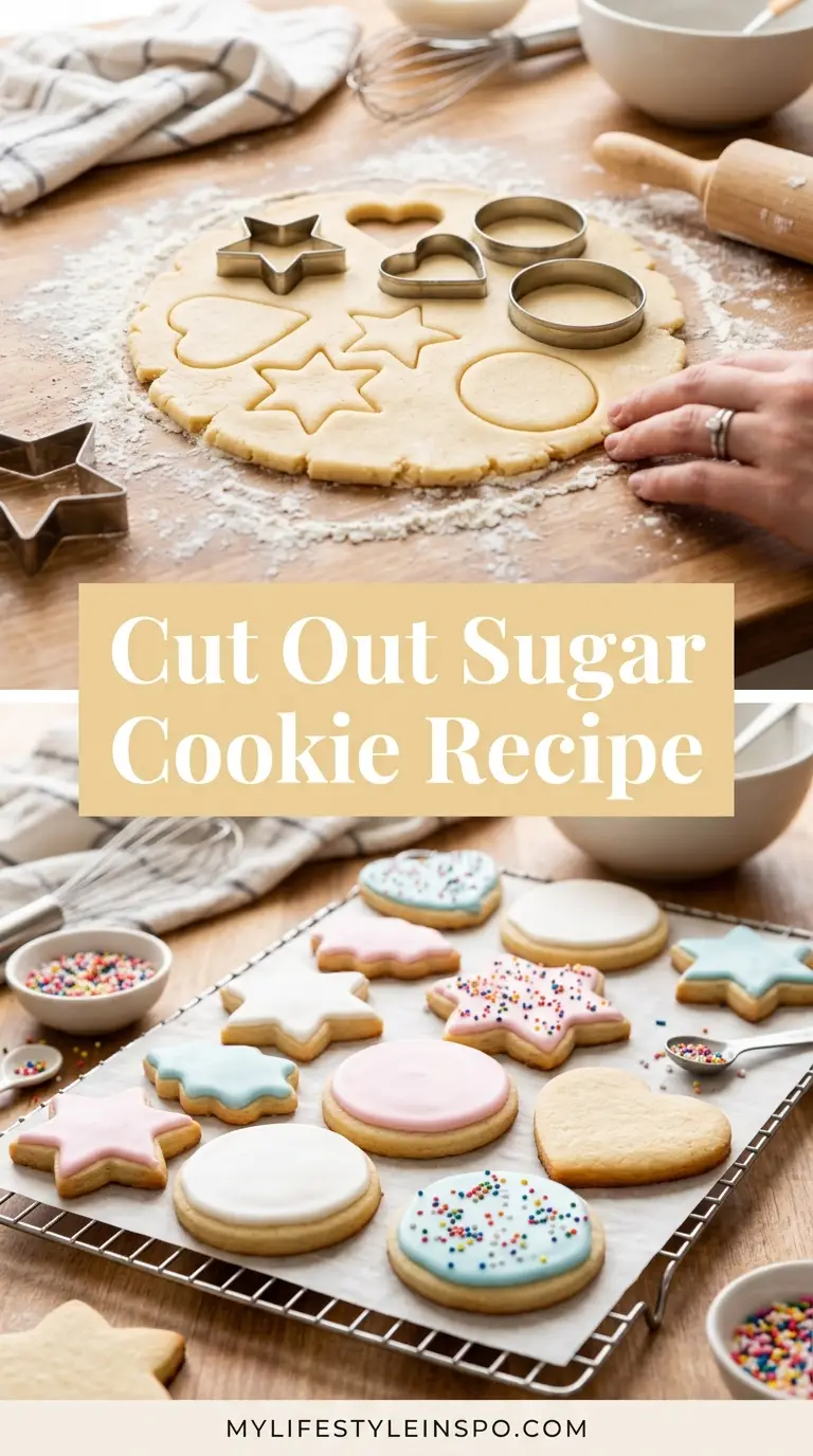 Cut Out Sugar Cookie Recipe